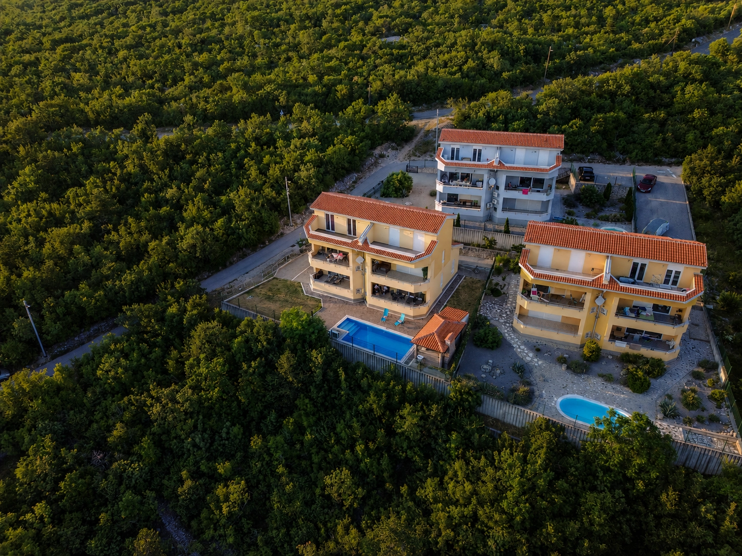 Apartman iz zraka u zlatnom satu